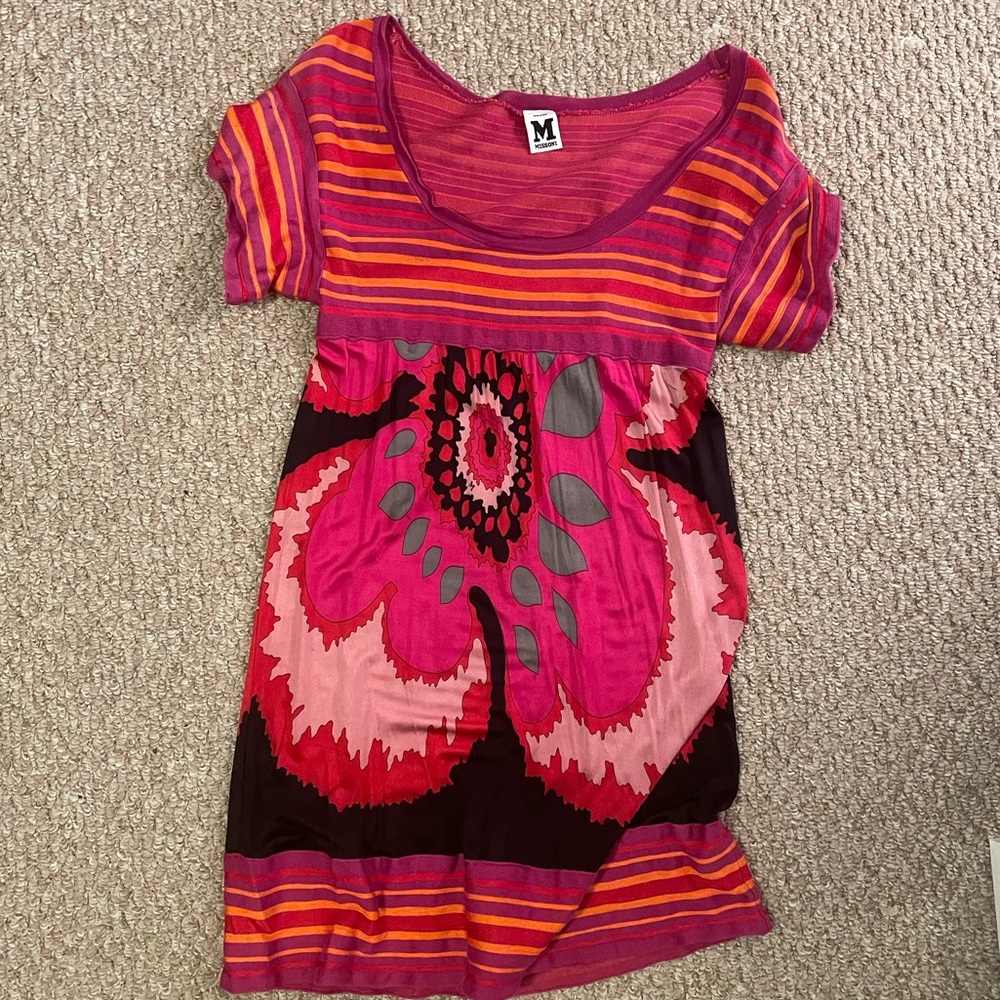 Hot pink Missoni dress